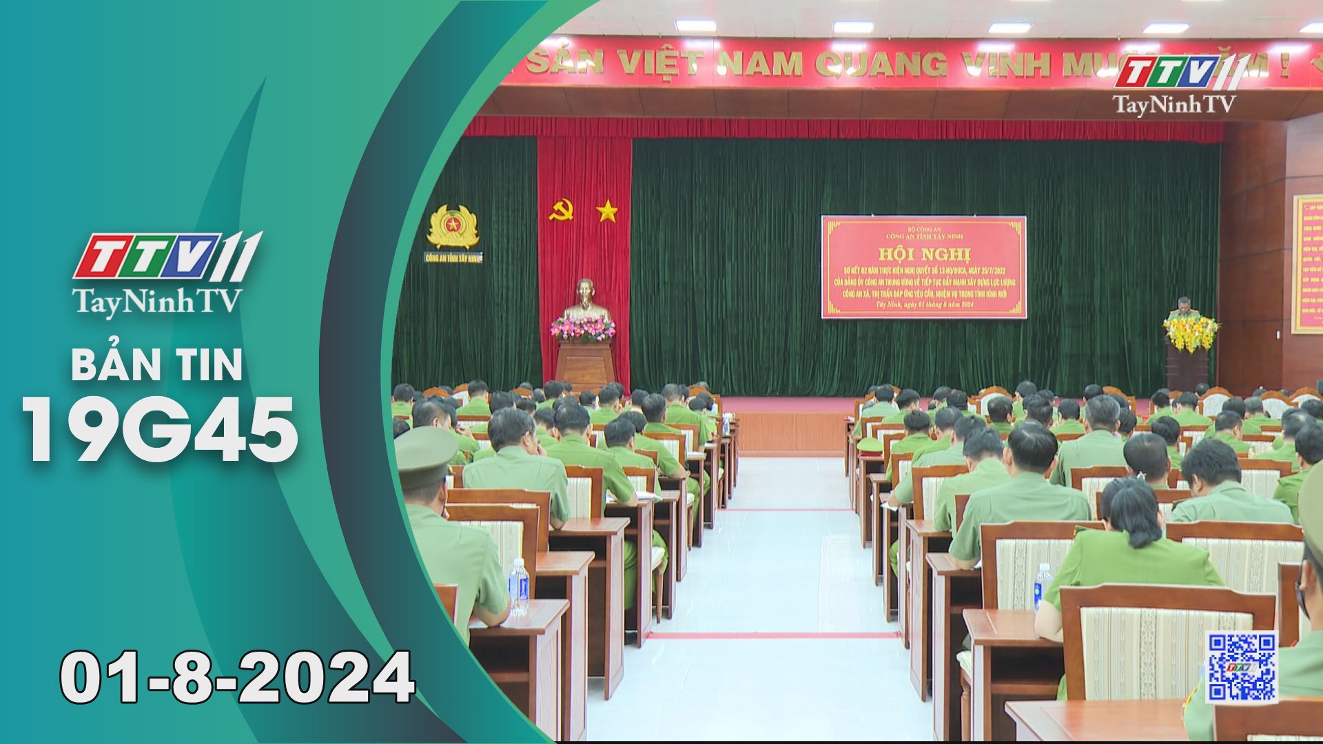 Bản tin 19G45 | 01-8-2024 | Tin tức hôm nay | TayNinhTV